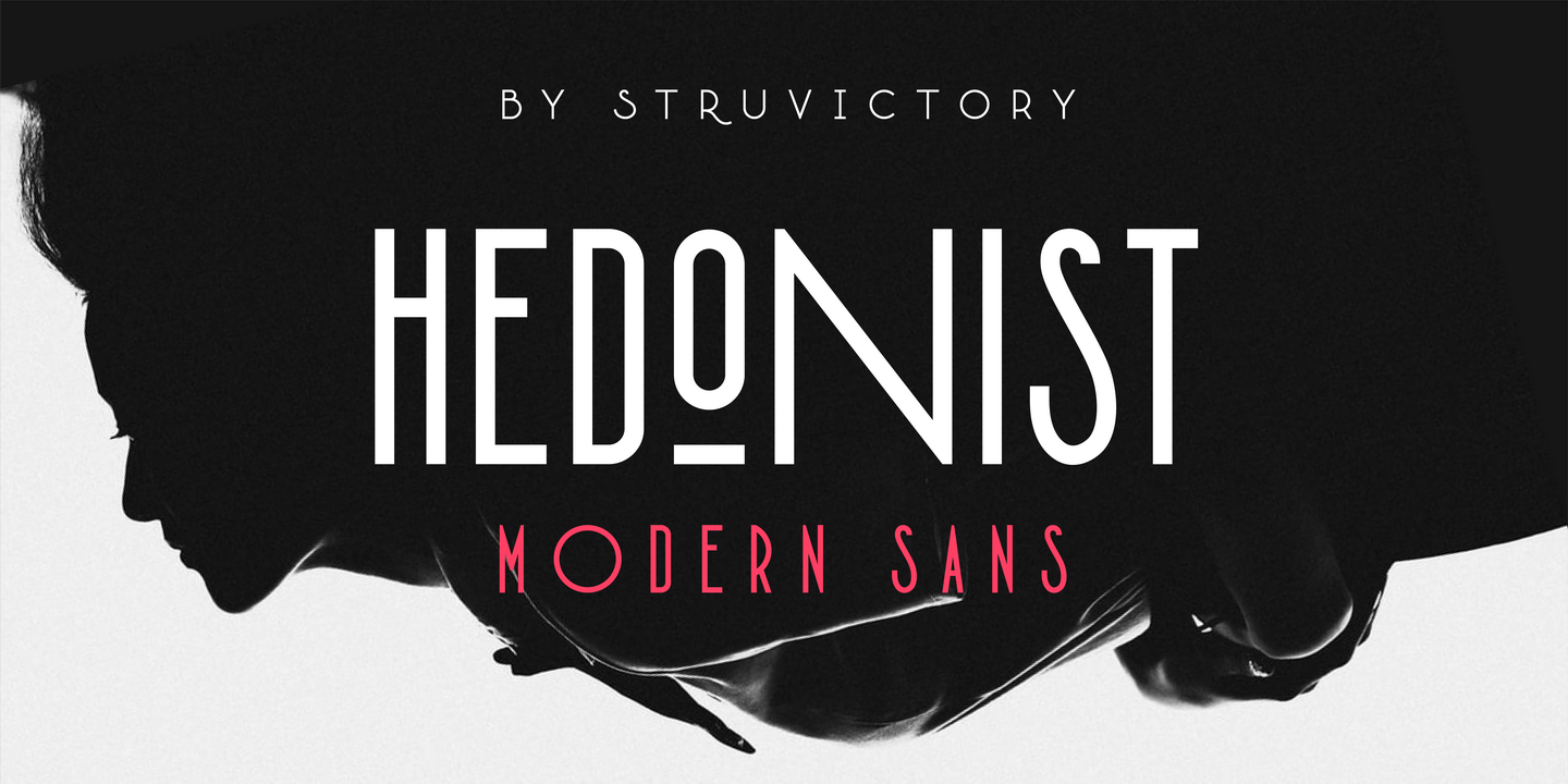 Example font Hedonist #9